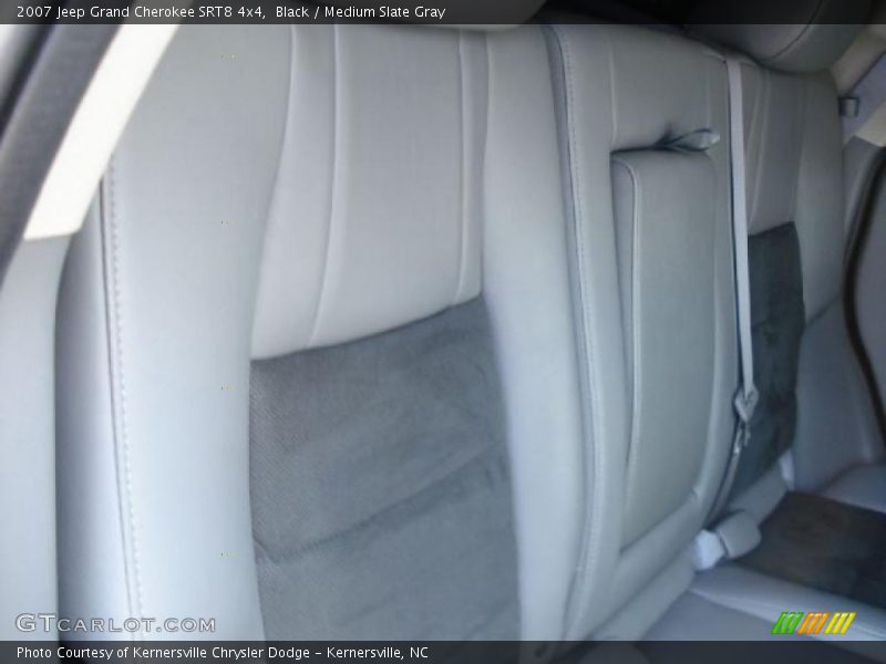 Black / Medium Slate Gray 2007 Jeep Grand Cherokee SRT8 4x4