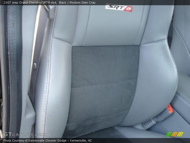 Black / Medium Slate Gray 2007 Jeep Grand Cherokee SRT8 4x4