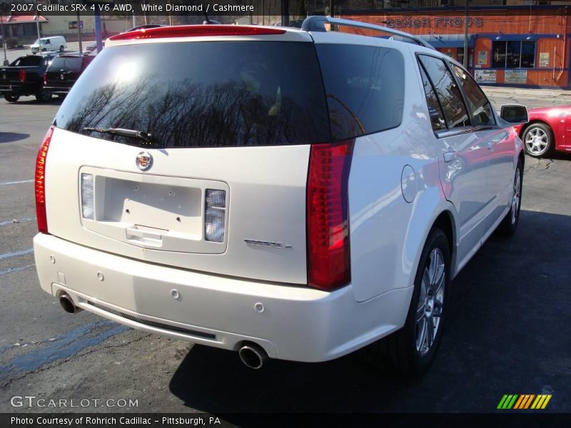 White Diamond / Cashmere 2007 Cadillac SRX 4 V6 AWD