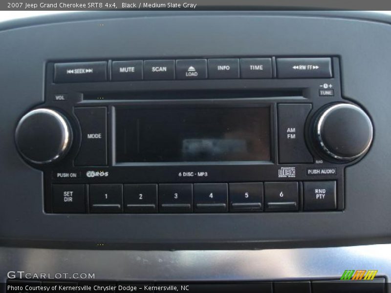Black / Medium Slate Gray 2007 Jeep Grand Cherokee SRT8 4x4