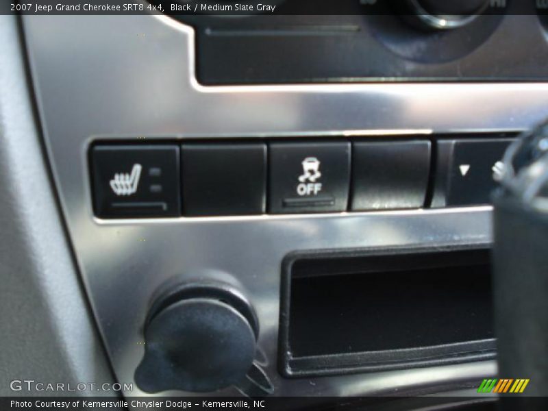 Black / Medium Slate Gray 2007 Jeep Grand Cherokee SRT8 4x4