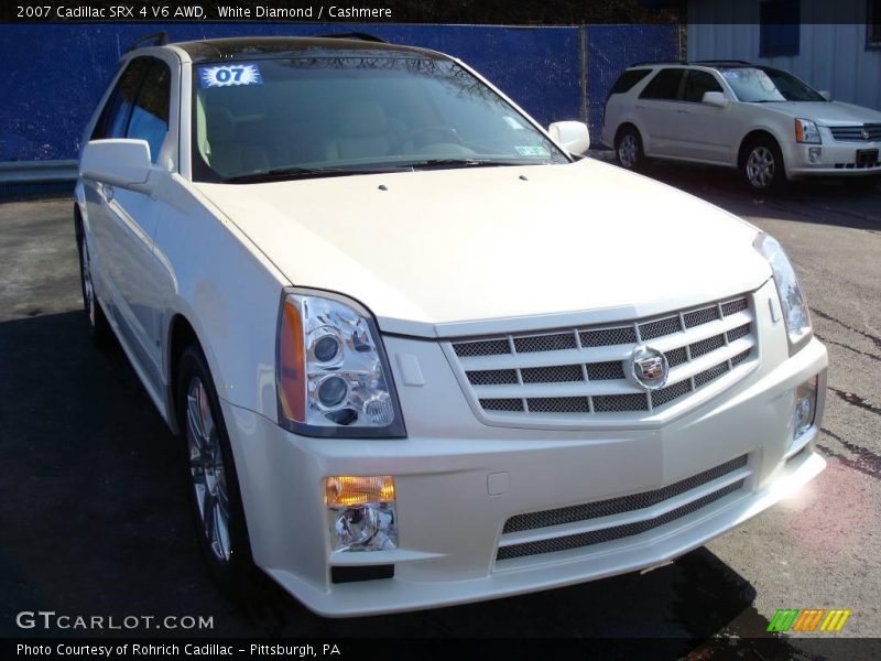 White Diamond / Cashmere 2007 Cadillac SRX 4 V6 AWD