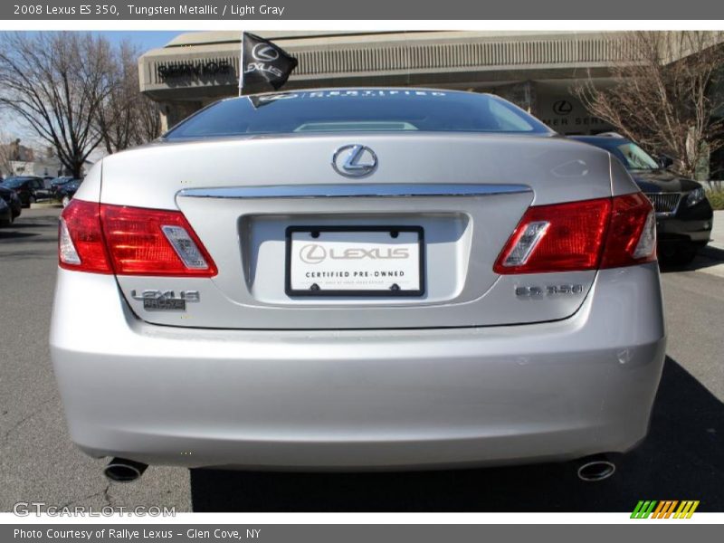 Tungsten Metallic / Light Gray 2008 Lexus ES 350