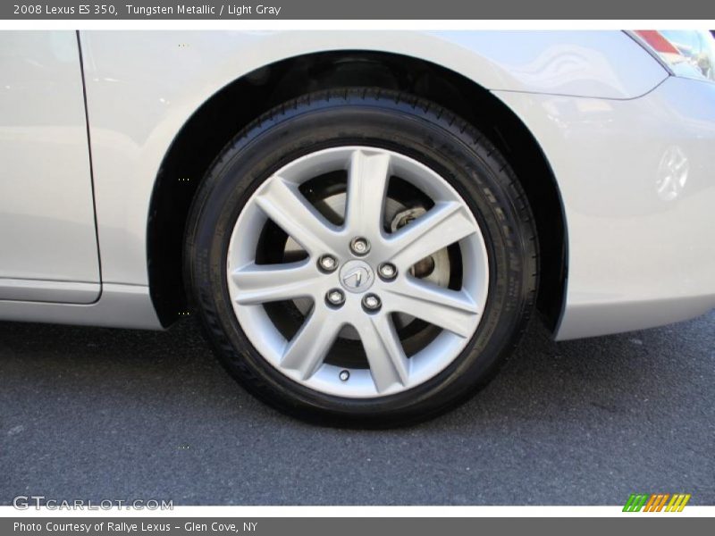 Tungsten Metallic / Light Gray 2008 Lexus ES 350