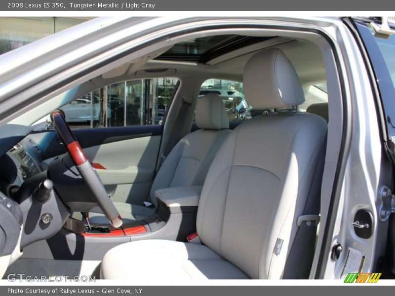 Tungsten Metallic / Light Gray 2008 Lexus ES 350