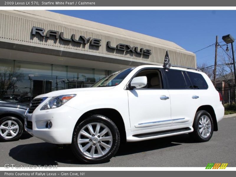 Starfire White Pearl / Cashmere 2009 Lexus LX 570