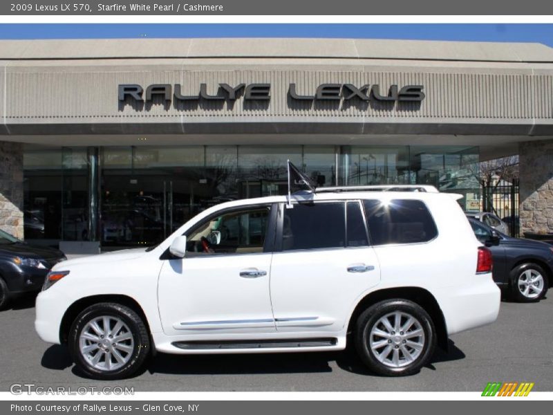 Starfire White Pearl / Cashmere 2009 Lexus LX 570