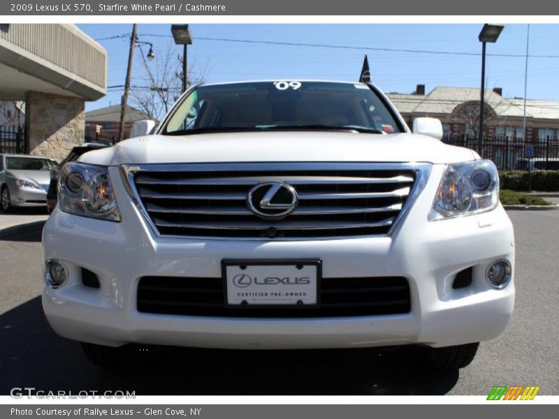 Starfire White Pearl / Cashmere 2009 Lexus LX 570