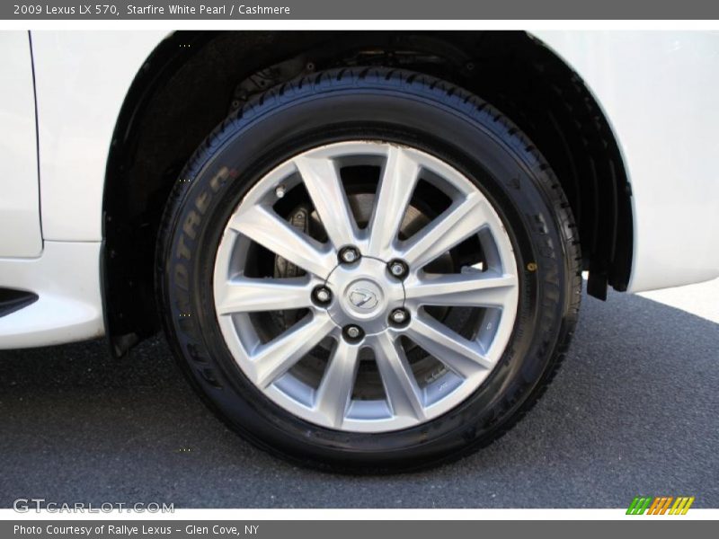 Starfire White Pearl / Cashmere 2009 Lexus LX 570