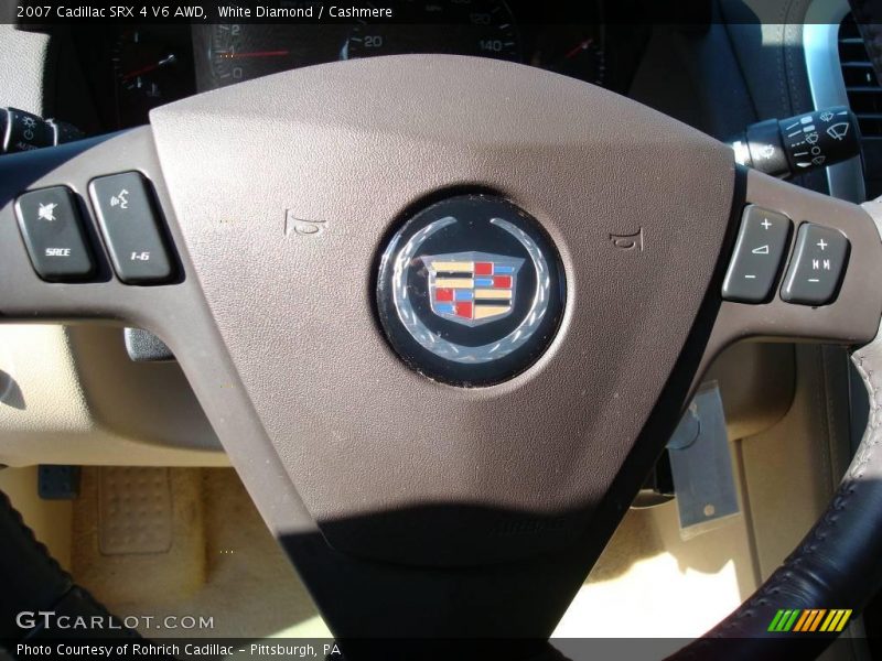 White Diamond / Cashmere 2007 Cadillac SRX 4 V6 AWD