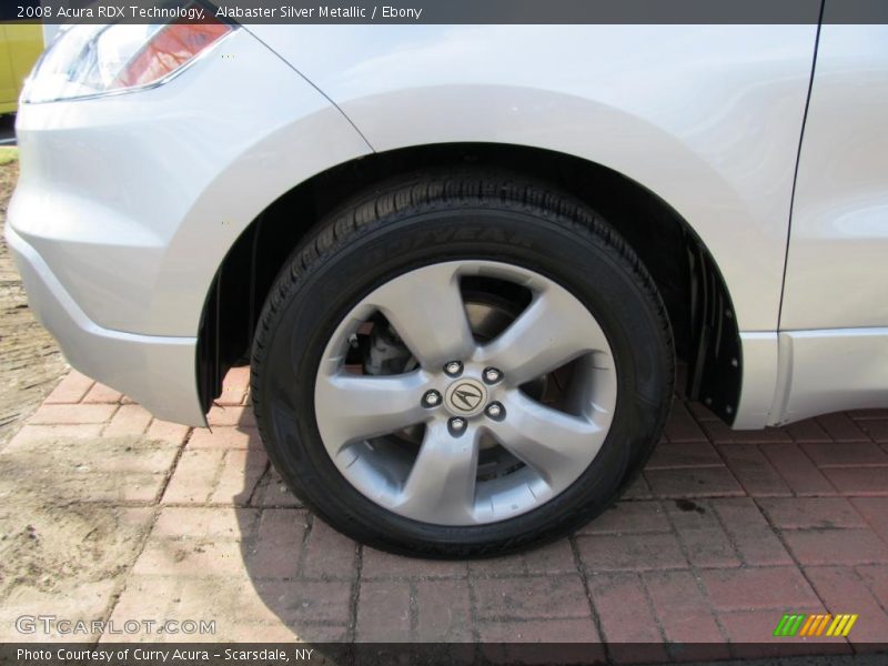 Alabaster Silver Metallic / Ebony 2008 Acura RDX Technology