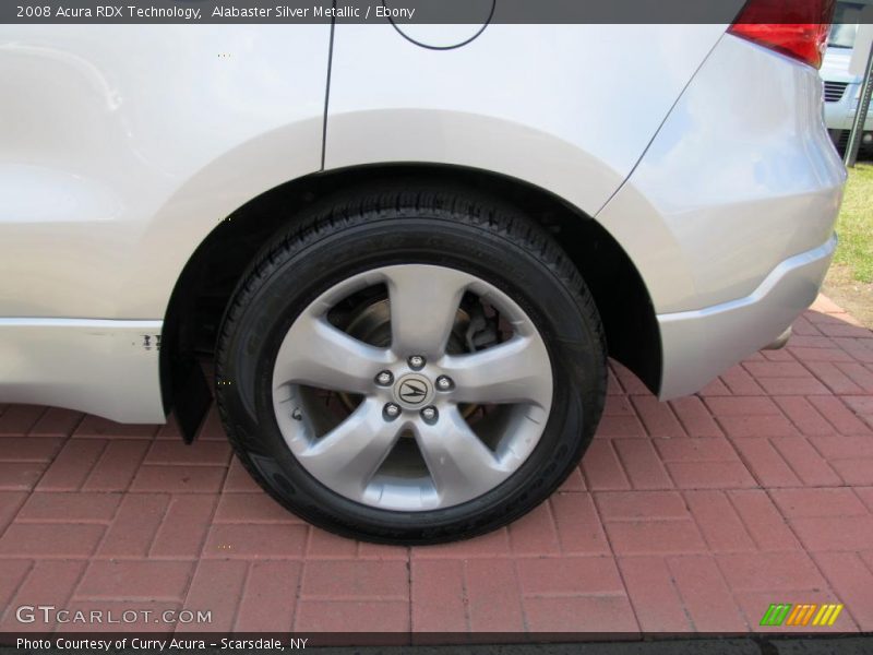 Alabaster Silver Metallic / Ebony 2008 Acura RDX Technology