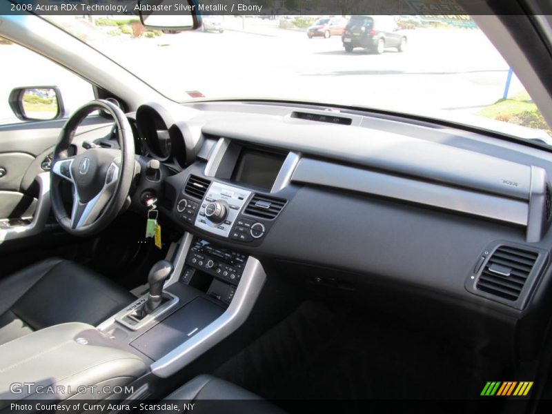 Alabaster Silver Metallic / Ebony 2008 Acura RDX Technology