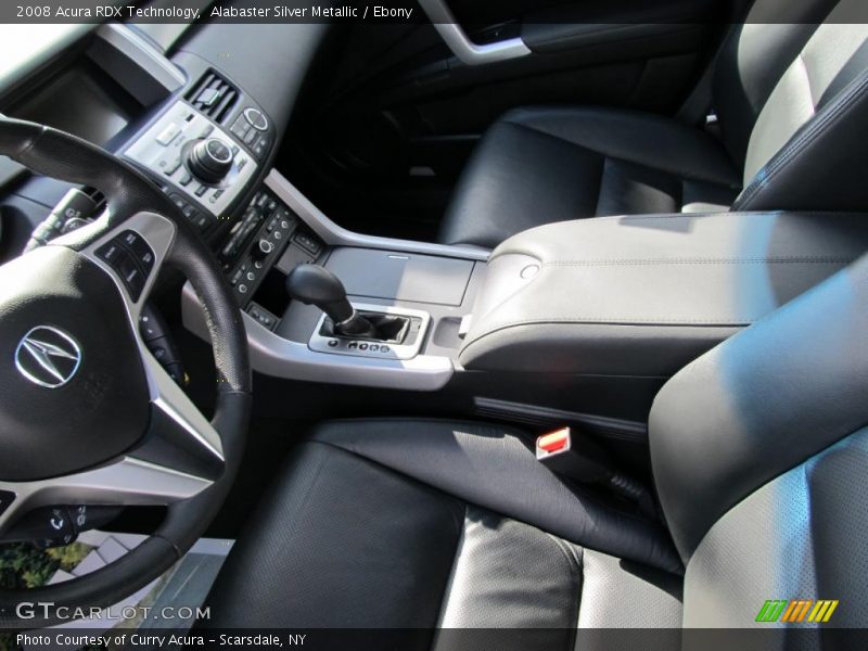 Alabaster Silver Metallic / Ebony 2008 Acura RDX Technology