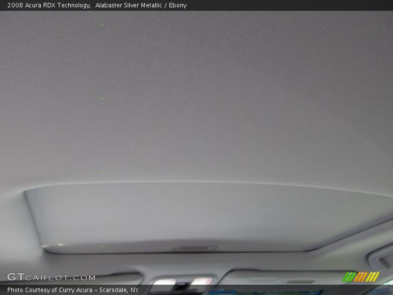 Alabaster Silver Metallic / Ebony 2008 Acura RDX Technology
