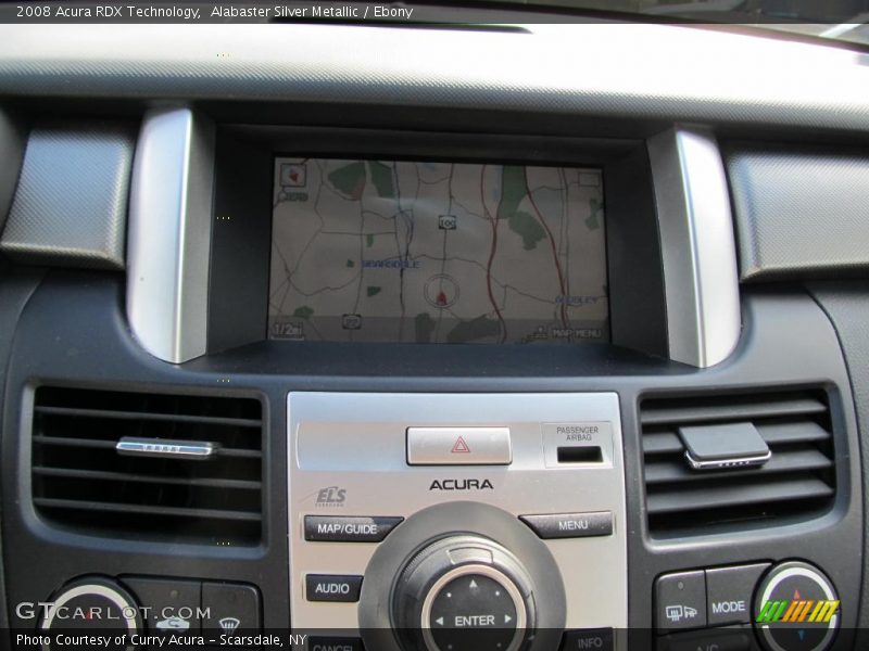 Alabaster Silver Metallic / Ebony 2008 Acura RDX Technology