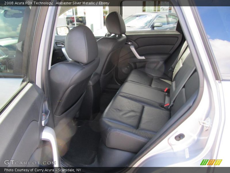 Alabaster Silver Metallic / Ebony 2008 Acura RDX Technology