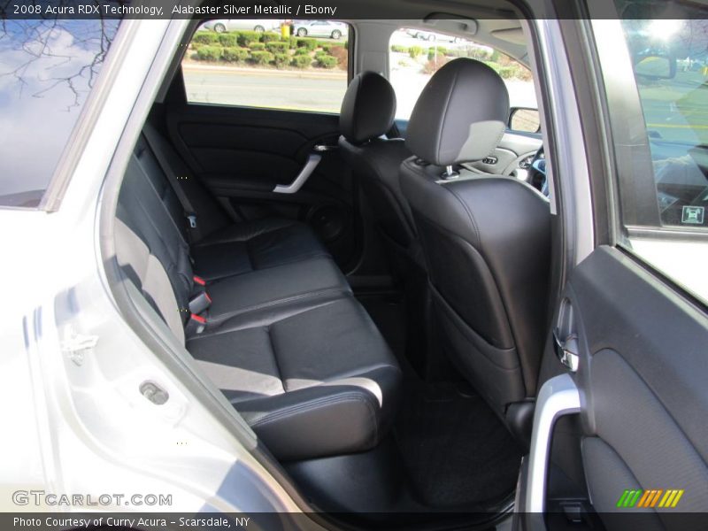 Alabaster Silver Metallic / Ebony 2008 Acura RDX Technology
