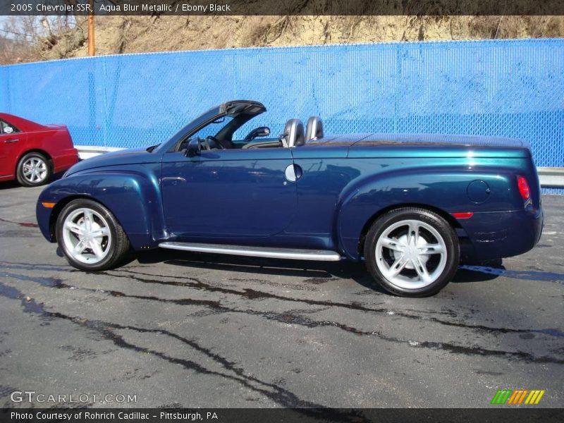 Aqua Blur Metallic / Ebony Black 2005 Chevrolet SSR