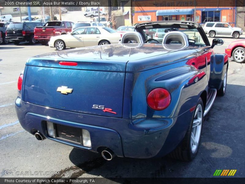 Aqua Blur Metallic / Ebony Black 2005 Chevrolet SSR