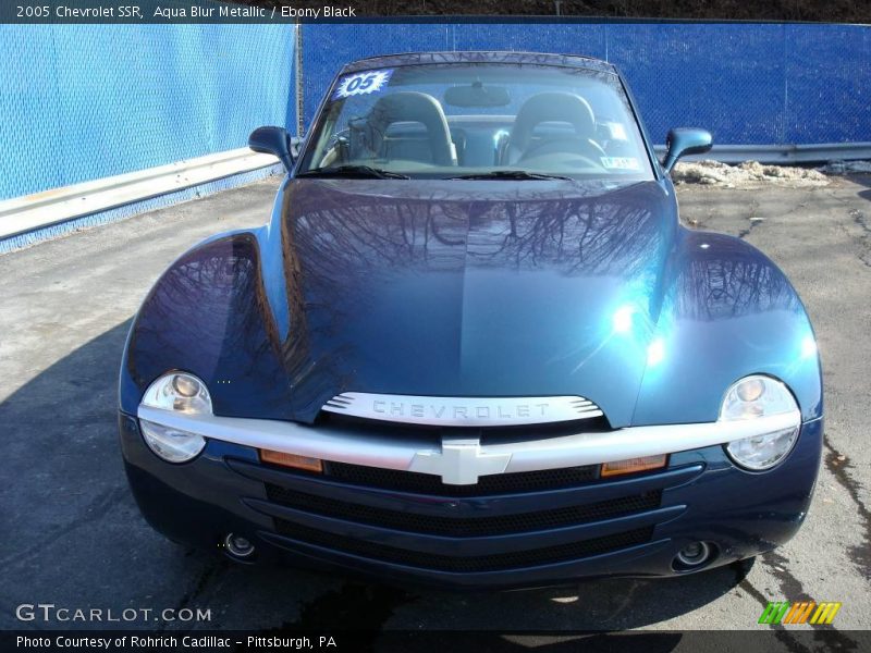 Aqua Blur Metallic / Ebony Black 2005 Chevrolet SSR