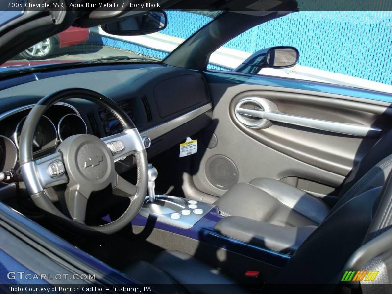 Aqua Blur Metallic / Ebony Black 2005 Chevrolet SSR