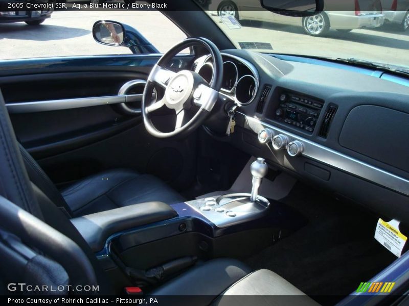 Aqua Blur Metallic / Ebony Black 2005 Chevrolet SSR
