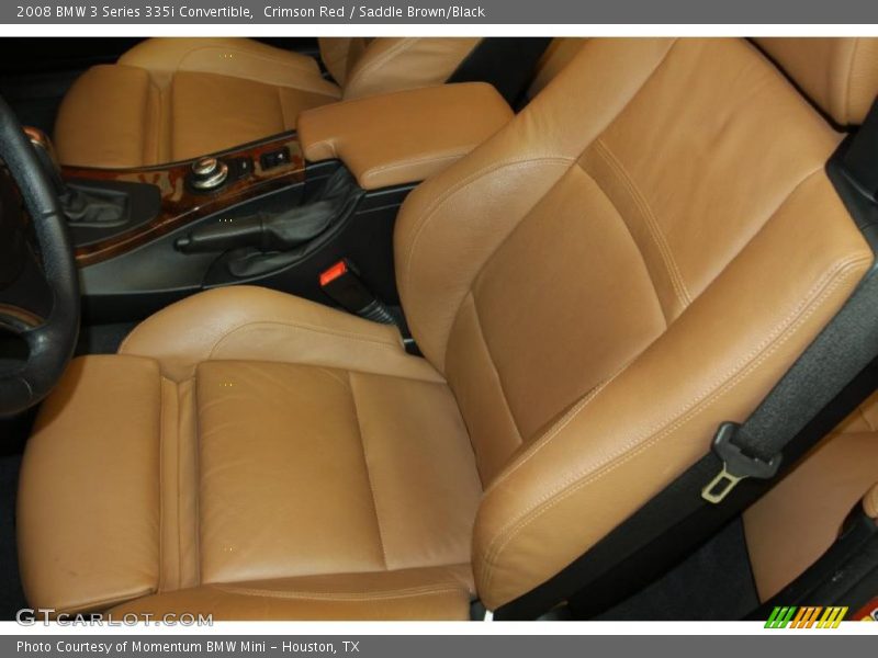 Crimson Red / Saddle Brown/Black 2008 BMW 3 Series 335i Convertible