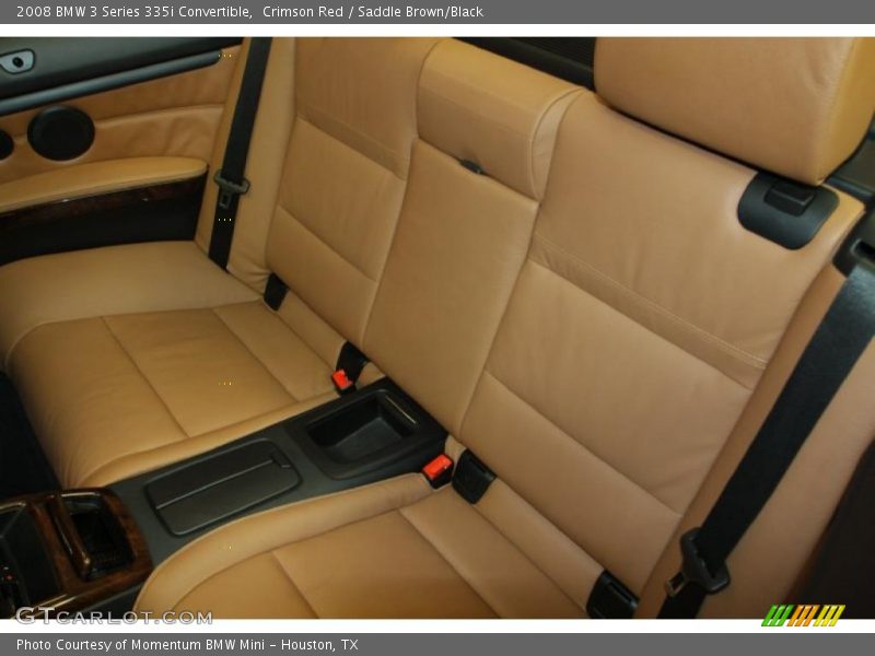 Crimson Red / Saddle Brown/Black 2008 BMW 3 Series 335i Convertible