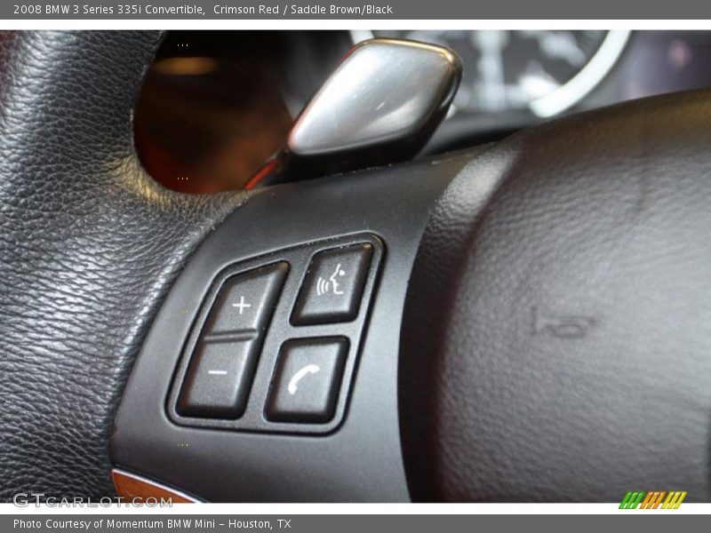 Crimson Red / Saddle Brown/Black 2008 BMW 3 Series 335i Convertible