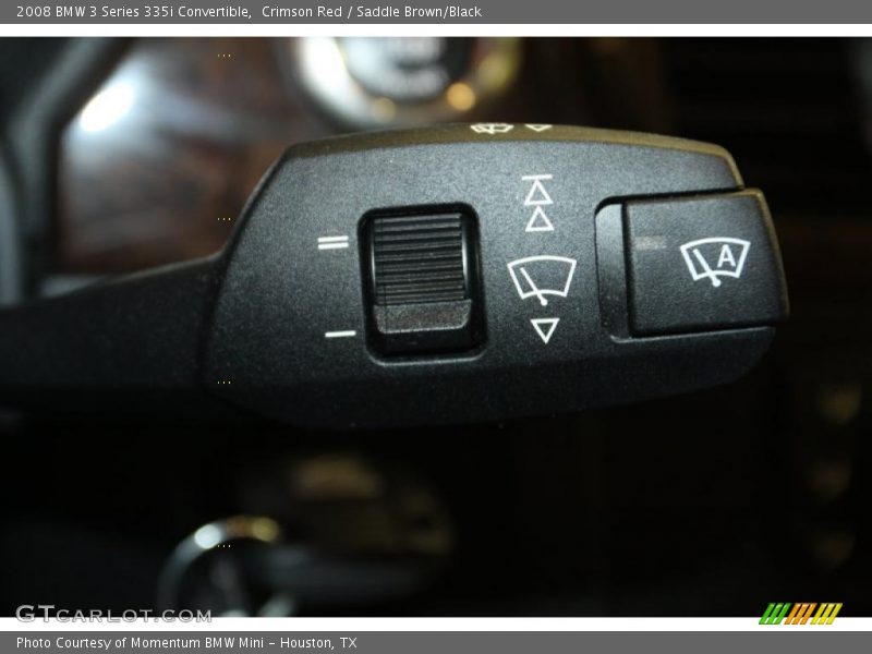 Crimson Red / Saddle Brown/Black 2008 BMW 3 Series 335i Convertible