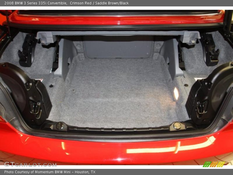 Crimson Red / Saddle Brown/Black 2008 BMW 3 Series 335i Convertible
