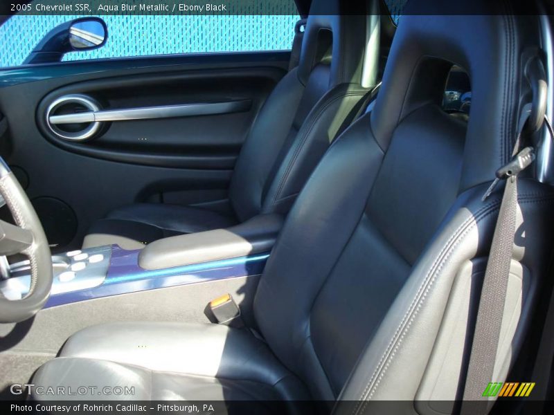 Aqua Blur Metallic / Ebony Black 2005 Chevrolet SSR