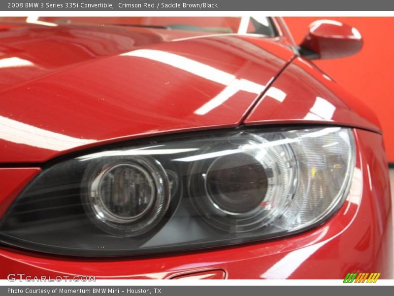Crimson Red / Saddle Brown/Black 2008 BMW 3 Series 335i Convertible