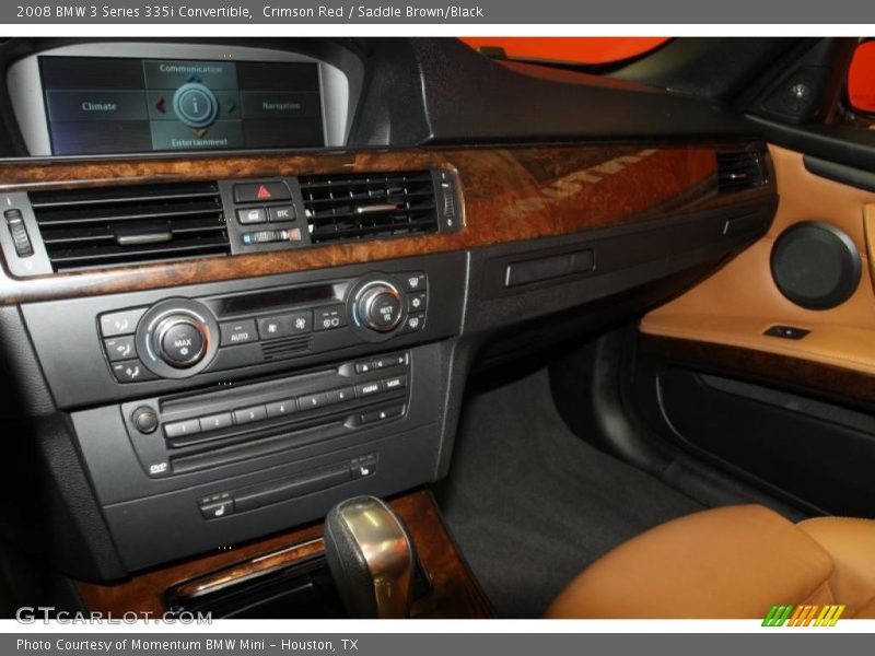 Crimson Red / Saddle Brown/Black 2008 BMW 3 Series 335i Convertible