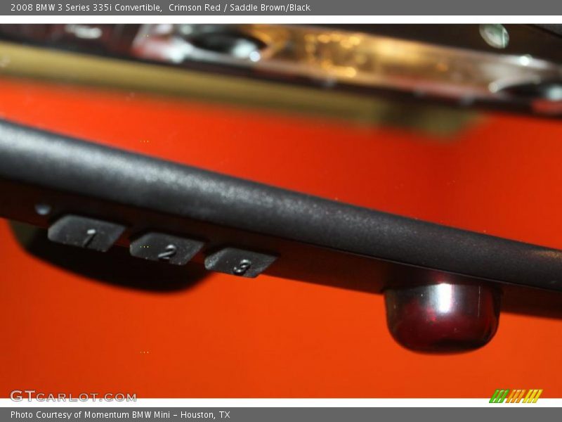 Crimson Red / Saddle Brown/Black 2008 BMW 3 Series 335i Convertible