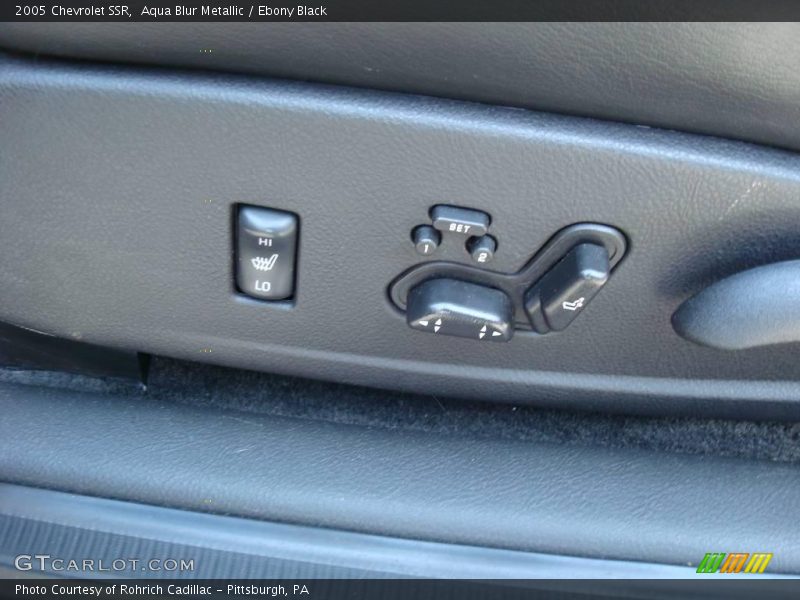 Aqua Blur Metallic / Ebony Black 2005 Chevrolet SSR