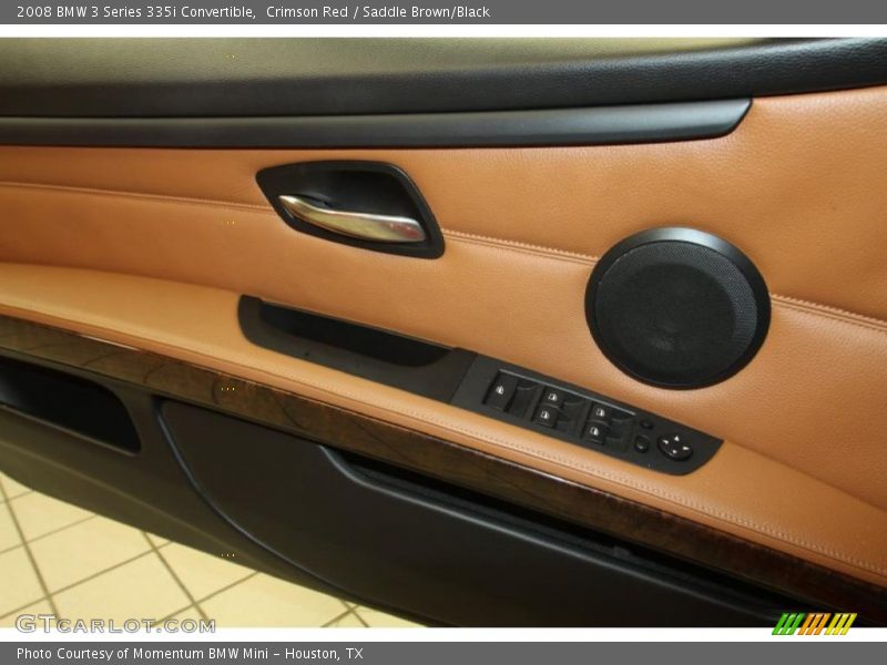 Crimson Red / Saddle Brown/Black 2008 BMW 3 Series 335i Convertible