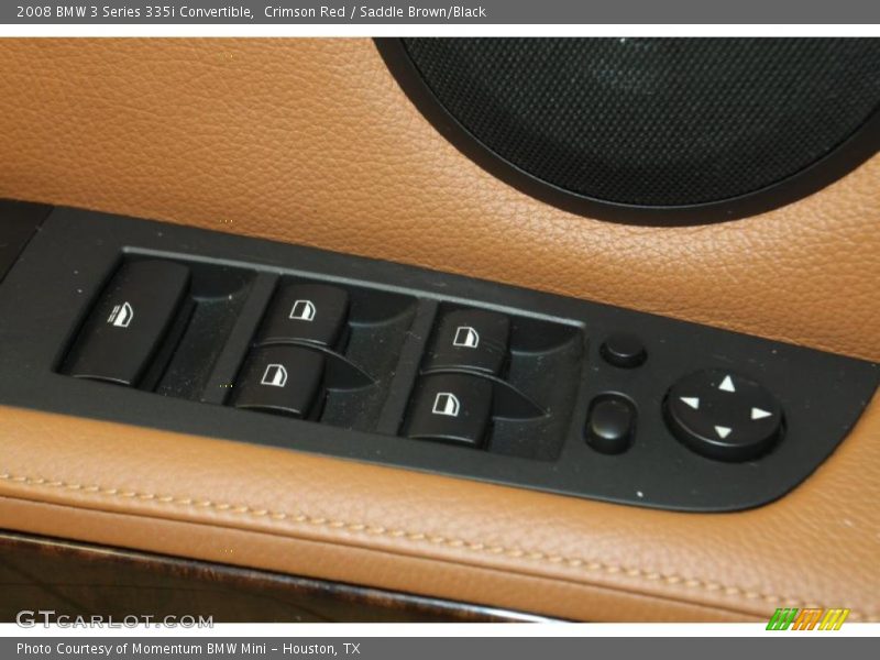 Crimson Red / Saddle Brown/Black 2008 BMW 3 Series 335i Convertible