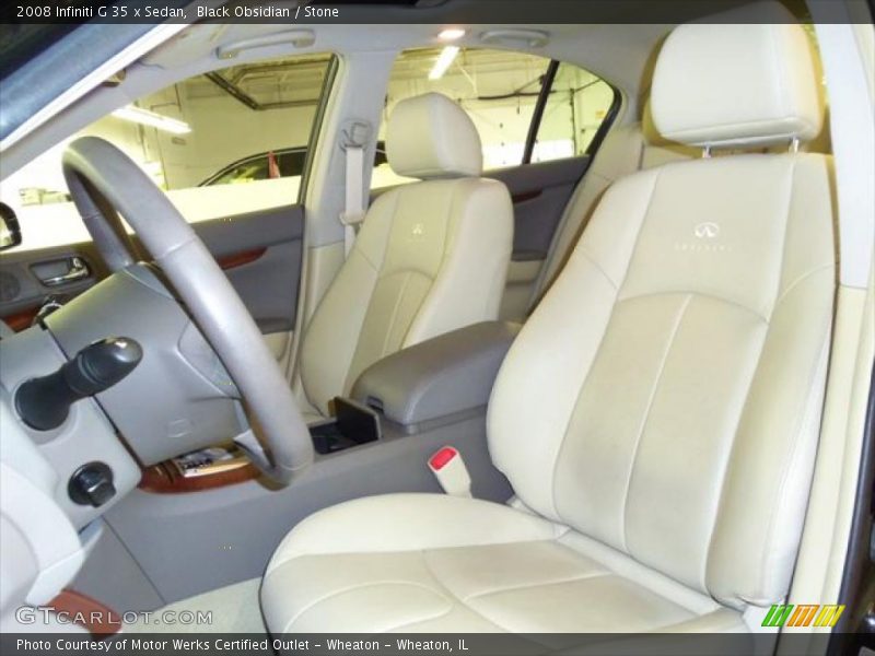 Black Obsidian / Stone 2008 Infiniti G 35 x Sedan