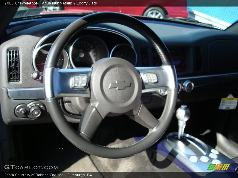 Aqua Blur Metallic / Ebony Black 2005 Chevrolet SSR