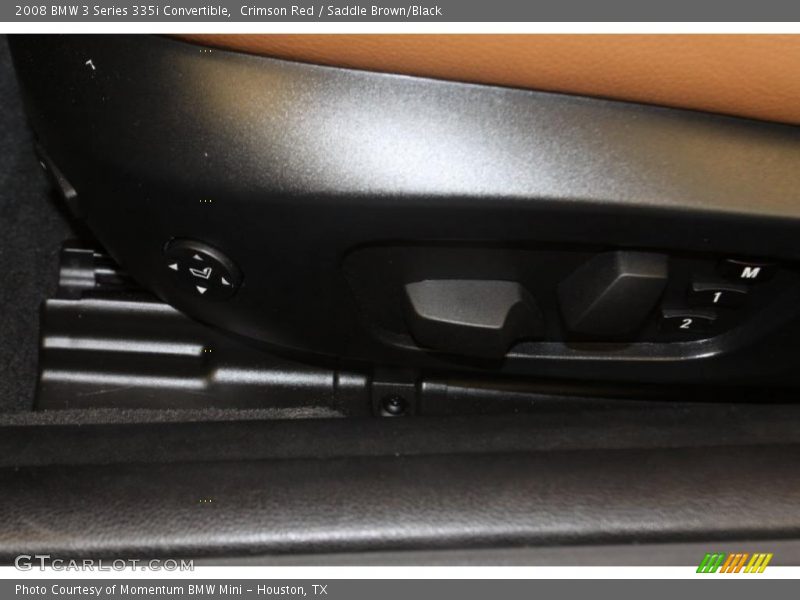 Crimson Red / Saddle Brown/Black 2008 BMW 3 Series 335i Convertible