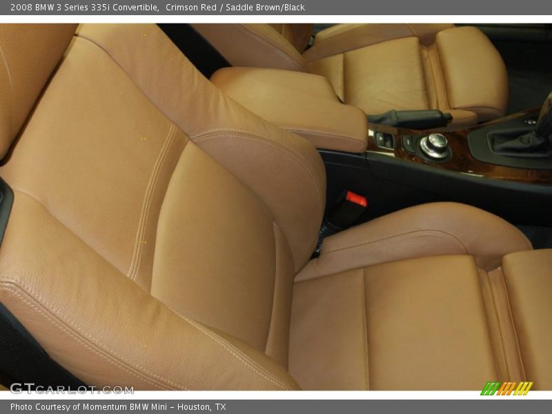 Crimson Red / Saddle Brown/Black 2008 BMW 3 Series 335i Convertible