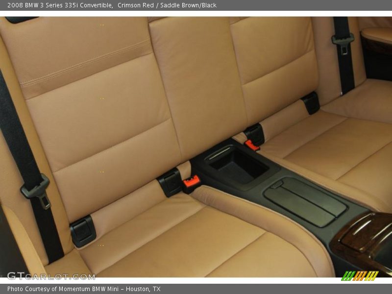 Crimson Red / Saddle Brown/Black 2008 BMW 3 Series 335i Convertible