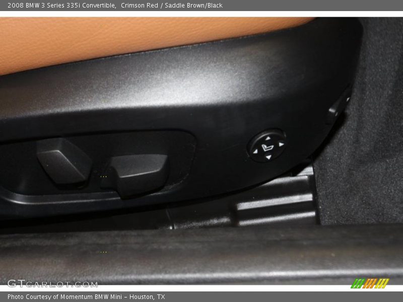 Crimson Red / Saddle Brown/Black 2008 BMW 3 Series 335i Convertible