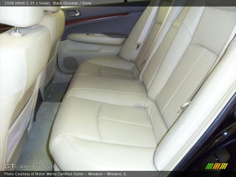 Black Obsidian / Stone 2008 Infiniti G 35 x Sedan