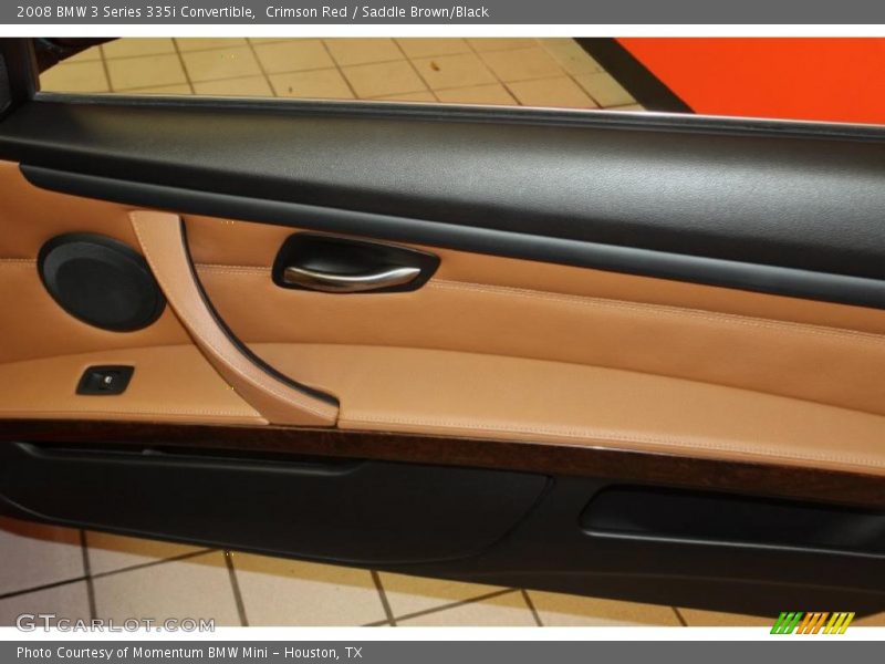 Crimson Red / Saddle Brown/Black 2008 BMW 3 Series 335i Convertible