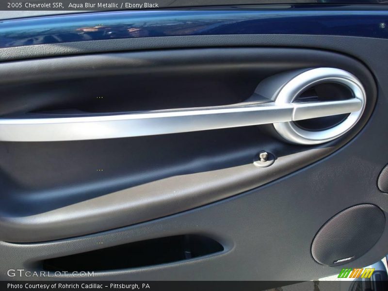 Aqua Blur Metallic / Ebony Black 2005 Chevrolet SSR