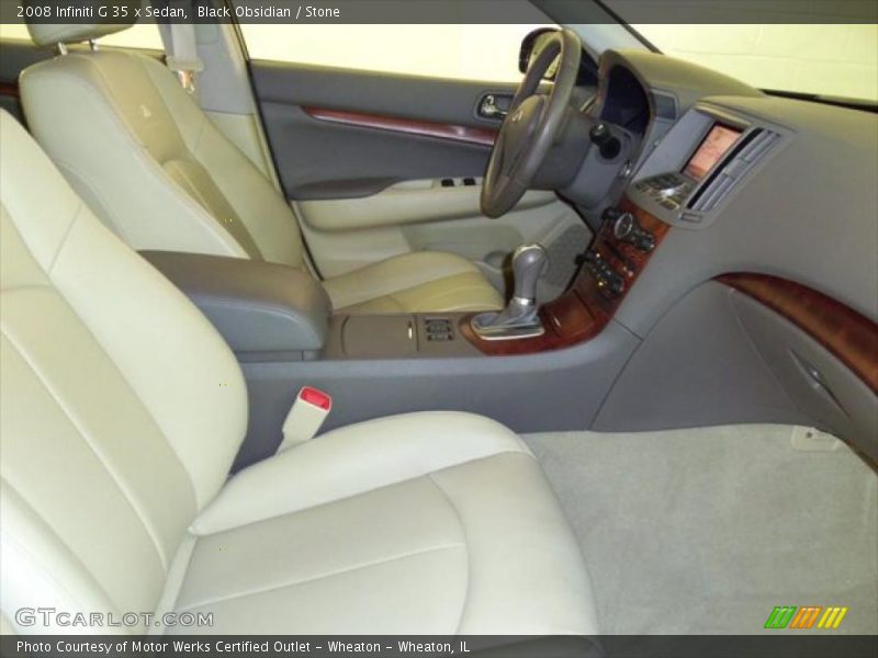 Black Obsidian / Stone 2008 Infiniti G 35 x Sedan