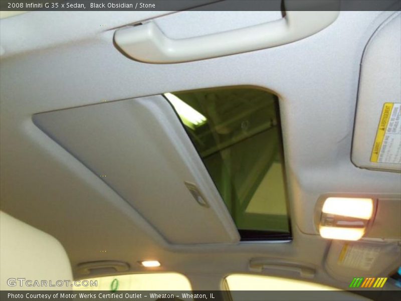 Black Obsidian / Stone 2008 Infiniti G 35 x Sedan